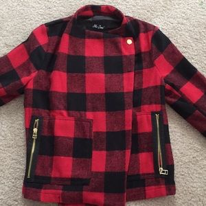 New Girls lumberjack jacket size 14
